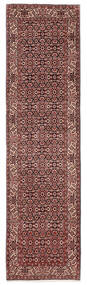 80X293 Bidjar Orientalisk Hallmatta Röd/Mörkröd (Ull, Persien/Iran)