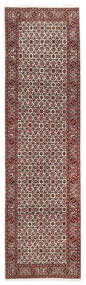 Tapis Bidjar 88X298 De Couloir Rouge/Rouge Foncé (Laine, Perse/Iran)