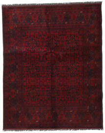  Afghan Khal Mohammadi Tappeto 153X188 Di Lana Rosso Scuro Piccolo Carpetvista