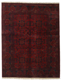 Afghan Khal Mohammadi Tappeto 151X196 Di Lana Rosso Scuro Piccolo Carpetvista