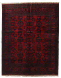  Afghan Khal Mohammadi Tappeto 151X189 Di Lana Rosso Scuro Piccolo Carpetvista