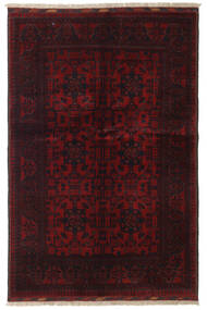 129X193 Tapis Afghan Khal Mohammadi D'orient Rouge Foncé (Laine, Afghanistan) Carpetvista