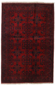 130X194 Dywan Afgan Khal Mohammadi Orientalny Ciemnoczerwony (Wełna, Afganistan) Carpetvista