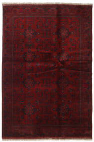 133X195 Tapis Afghan Khal Mohammadi D'orient Rouge Foncé (Laine, Afghanistan) Carpetvista