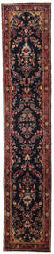  Persischer Hamadan Teppich 77X390 Läufer Dunkelrosa/Rot (Wolle, Persien/Iran)