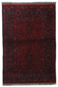 Tappeto Orientale Afghan Khal Mohammadi 102X150 Rosso Scuro (Lana, Afghanistan)