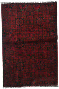  99X147 Afghan Khal Mohammadi Rug Dark Red Afghanistan Carpetvista