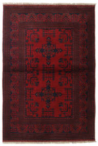 Tappeto Orientale Afghan Khal Mohammadi 101X145 Rosso Scuro (Lana, Afghanistan)