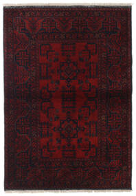 Tapis D'orient Afghan Khal Mohammadi 104X148 Rouge Foncé (Laine, Afghanistan)