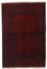  99X144 Afghan Khal Mohammadi Rug Dark Red Afghanistan Carpetvista