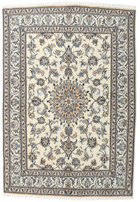 Nain Rug Rug 145X209 Beige/Grey Wool, Persia/Iran Carpetvista