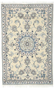 90X140 Nain Teppich Orientalischer Beige/Grau (Wolle, Persien/Iran) Carpetvista