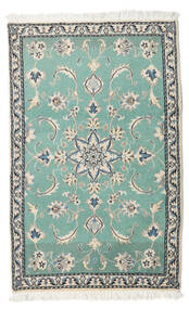  Oriental Nain Rug 86X139 Green/Beige Wool, Persia/Iran Carpetvista
