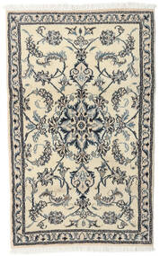  Oriental Nain Rug 88X142 Beige/Grey Wool, Persia/Iran Carpetvista
