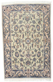 92X143 絨毯 オリエンタル ナイン ベージュ/グレー (ウール, ペルシャ/イラン) Carpetvista