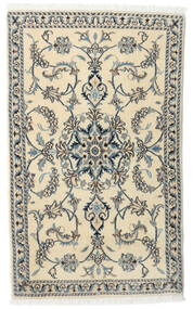  Oriental Nain Rug 87X149 Beige/Grey Wool, Persia/Iran Carpetvista