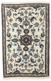  Oriental Nain Rug 88X138 Beige/Grey Wool, Persia/Iran Carpetvista
