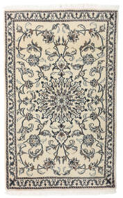  Orientalischer Nain Teppich 87X142 Beige/Grau Wolle, Persien/Iran Carpetvista