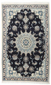  Oriental Nain Rug 87X140 Black/Grey Wool, Persia/Iran Carpetvista