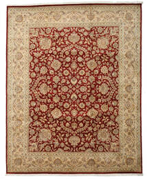  Oriental Tabriz Royal Rug 245X307 Beige/Orange Wool, India Carpetvista