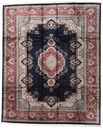  Kashmir Art. Silk Rug 246X300 Red/Dark Purple Carpetvista