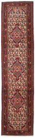 80X329 Alfombra Oriental Hosseinabad De Pasillo Rojo/Rojo Oscuro (Lana, Persia/Irán) Carpetvista