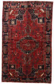  147X240 Hamadan Teppe Mørk Rød/Rød Persia/Iran Carpetvista