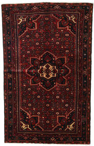 150X230 Hosseinabad Matot Matto Itämainen Tummanpunainen/Punainen (Villa, Persia/Iran) Carpetvista