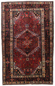  Orientalsk Hamadan Teppe 138X220 Mørk Rød/Rød Ull, Persia/Iran Carpetvista