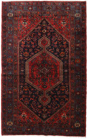  Hamadan Rug 155X246 Persian Wool Dark Red/Red Small Carpetvista