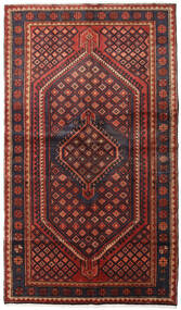 140X242 Hamadan Rug Oriental Dark Red/Red (Wool, Persia/Iran) Carpetvista
