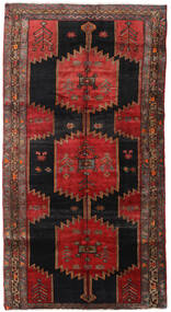 145X278 Alfombra Oriental Hamadan Rojo Oscuro/Rojo (Lana, Persia/Irán) Carpetvista