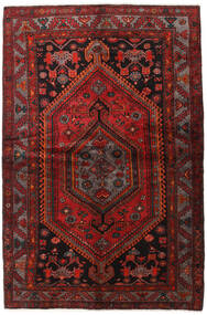  154X235 Hamadan Rug Red/Brown Persia/Iran Carpetvista