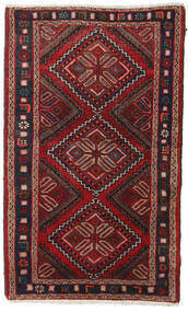  Persian Hamadan Rug 77X122 Dark Red/Red Carpetvista