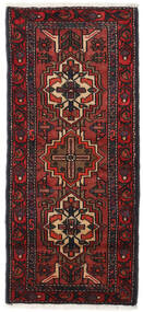 55X125 Tappeto Orientale Hamadan Rosso Scuro/Rosso (Lana, Persia/Iran) Carpetvista
