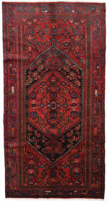  Persisk Hamadan Tæppe 139X264 Mørkerød/Rød (Uld, Persien/Iran)