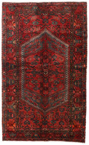 Hamadan Matta 130X215 Röd/Brun Ull, Persien/Iran Carpetvista
