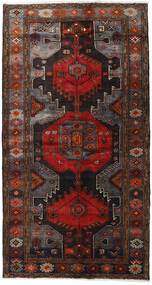  Hamadan Rug 139X248 Persian Wool Dark Red/Red Small Carpetvista