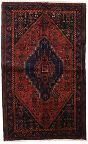  Oriental Hamadan Rug 145X235 Dark Red/Red Wool, Persia/Iran Carpetvista