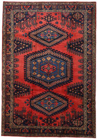 221X320 Wiss Vloerkleed Oosters Rood/Donker Roze (Wol, Perzië/Iran) Carpetvista