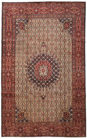  Persischer Moud Teppich 201X321 Rot/Braun (Wolle, Persien/Iran)