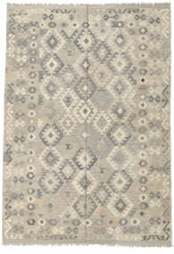  Orientalischer Kelim Afghan Old Stil Teppich 170X246 Beige/Orange Wolle, Afghanistan Carpetvista