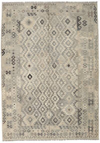  209X293 Kelim Afghan Old Stil Teppich Wolle, Carpetvista