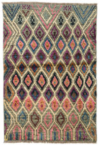  Moroccan Berber - Afganistan 88X131 Tappeto Di Lana Grigio/Beige Piccolo Carpetvista