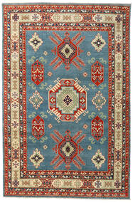  Kazak Fine 199X302 Wollteppich Rot/Gelb Carpetvista