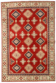 200X299 Alfombra Oriental Kazak Fine Rojo/Beige (Lana, Pakistán) Carpetvista
