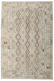  195X292 Kilim Afghan Old Style Rug Wool, Carpetvista