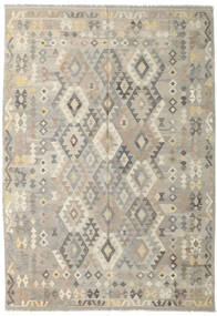 205X295 絨毯 オリエンタル キリム アフガン オールド スタイル ベージュ/オレンジ (ウール, アフガニスタン) Carpetvista
