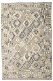 195X302 Kilim Afghan Old Style Rug Oriental Beige/Orange (Wool, Afghanistan) Carpetvista