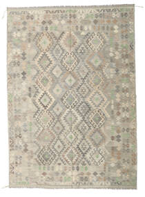  205X289 Kilim Afghan Old Style Rug Wool, Carpetvista